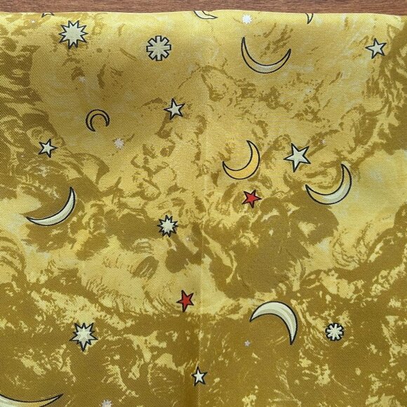 Hermes pocket square silk scarf handkerchief - Picture 2 of 4